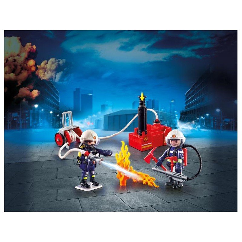 Playmobil πυροσβέστες με αντλία νερού 9468 - Playmobil, Playmobil City Action