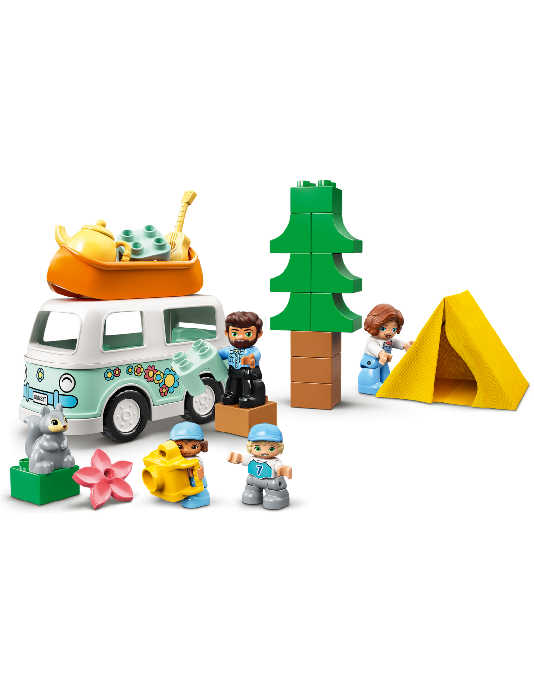 Lego duplo town οικογενειακή περιπέτεια με τροχόσπιτο  10946 - Lego, LEGO DUPLO