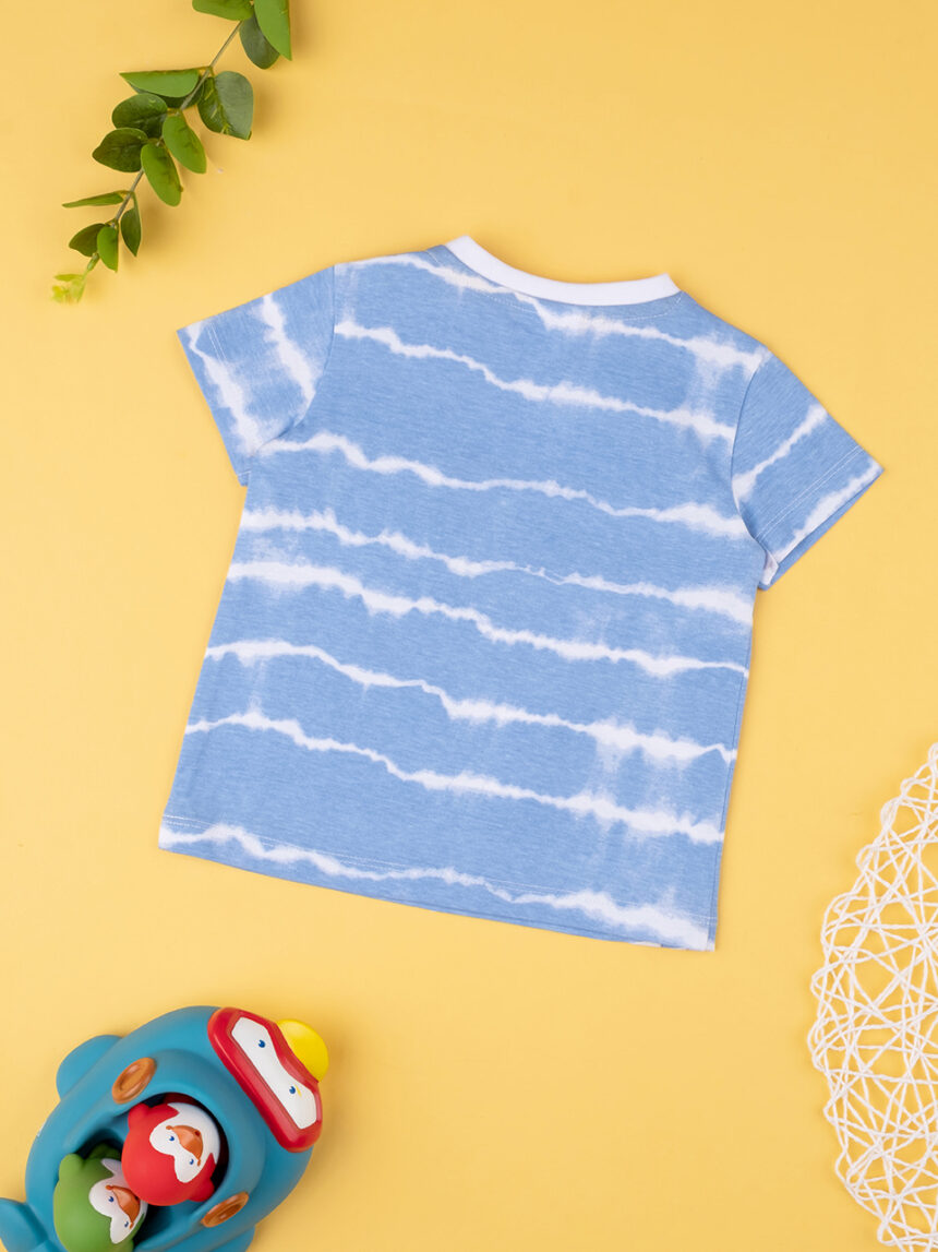 βρεφικό t-shirt μπλε surf για αγόρι - Prénatal