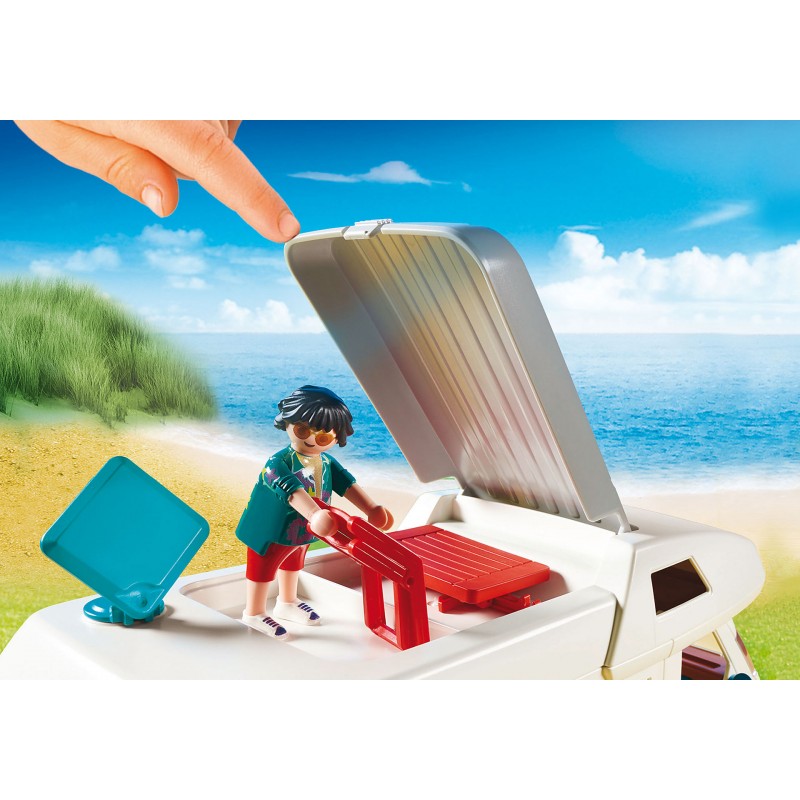 Playmobil family fun  αυτοκινούμενο οικογενειακό τροχόσπιτο 70088 - Playmobil, Playmobil Family Fun