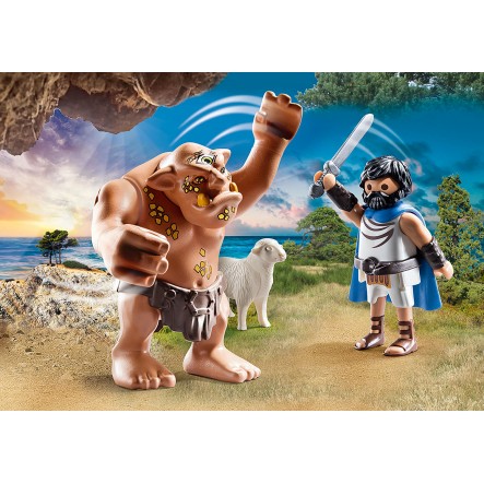 Playmobil history ο οδυσσέας και ο κύκλωπας πολύφημος 70470 - Playmobil, Playmobil History