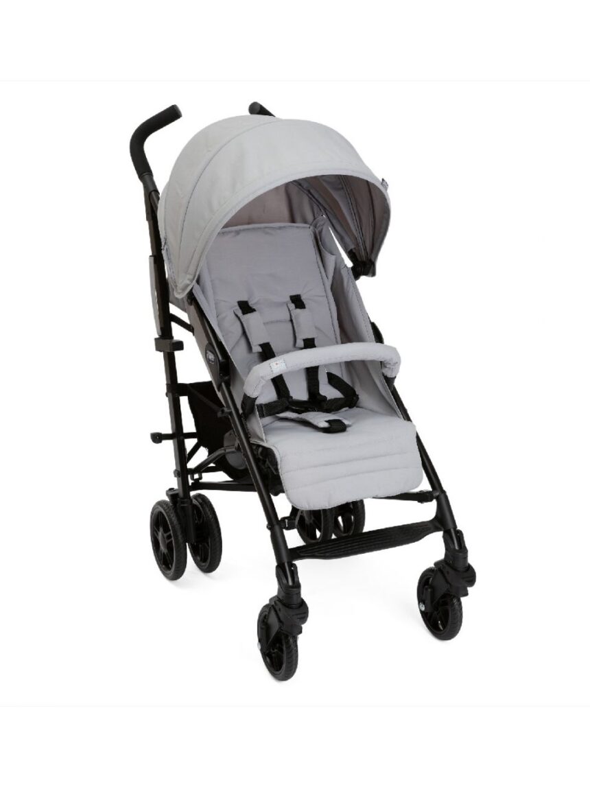 Chicco καρότσι liteway 4 με μπάρα προστασίας grey - Chicco