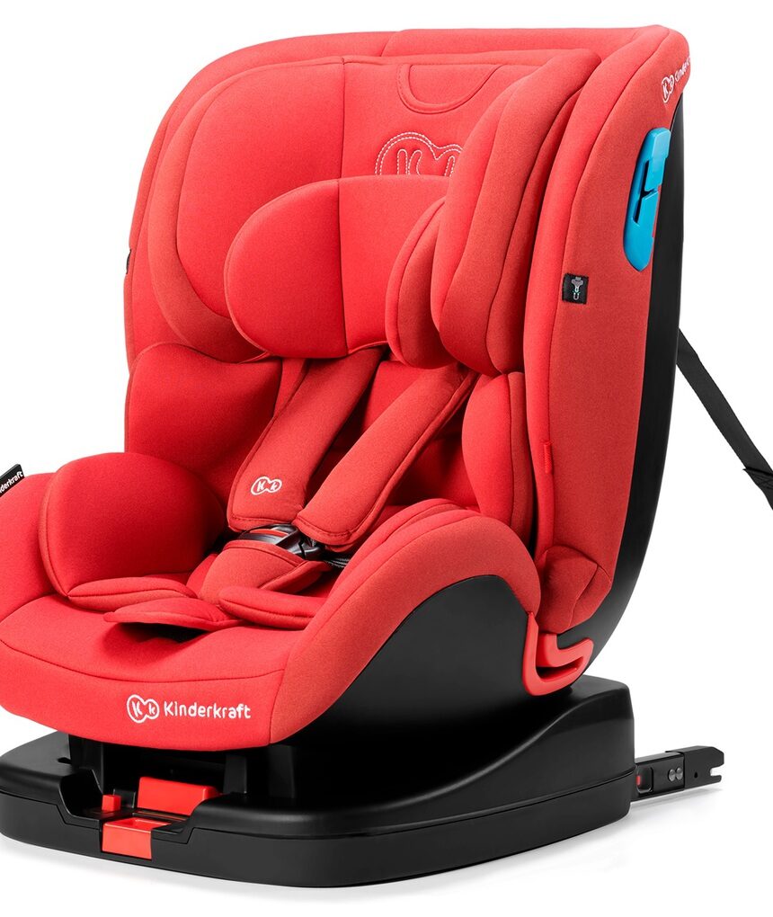 Kinderkraft κάθισμα αυτοκινήτου vado with isofix system red - Kinderkraft