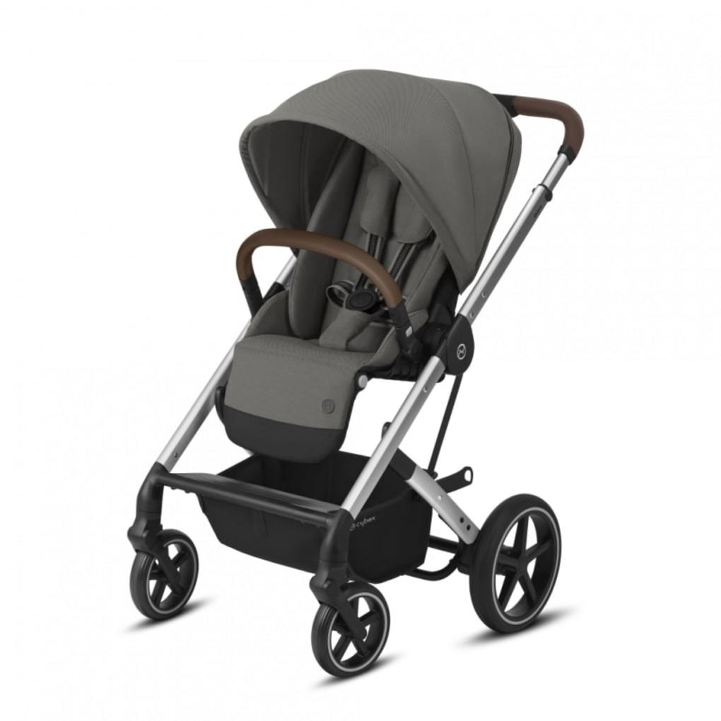 Cybex βρεφικό καρότσι balios s lux slv - γκρι - Cybex