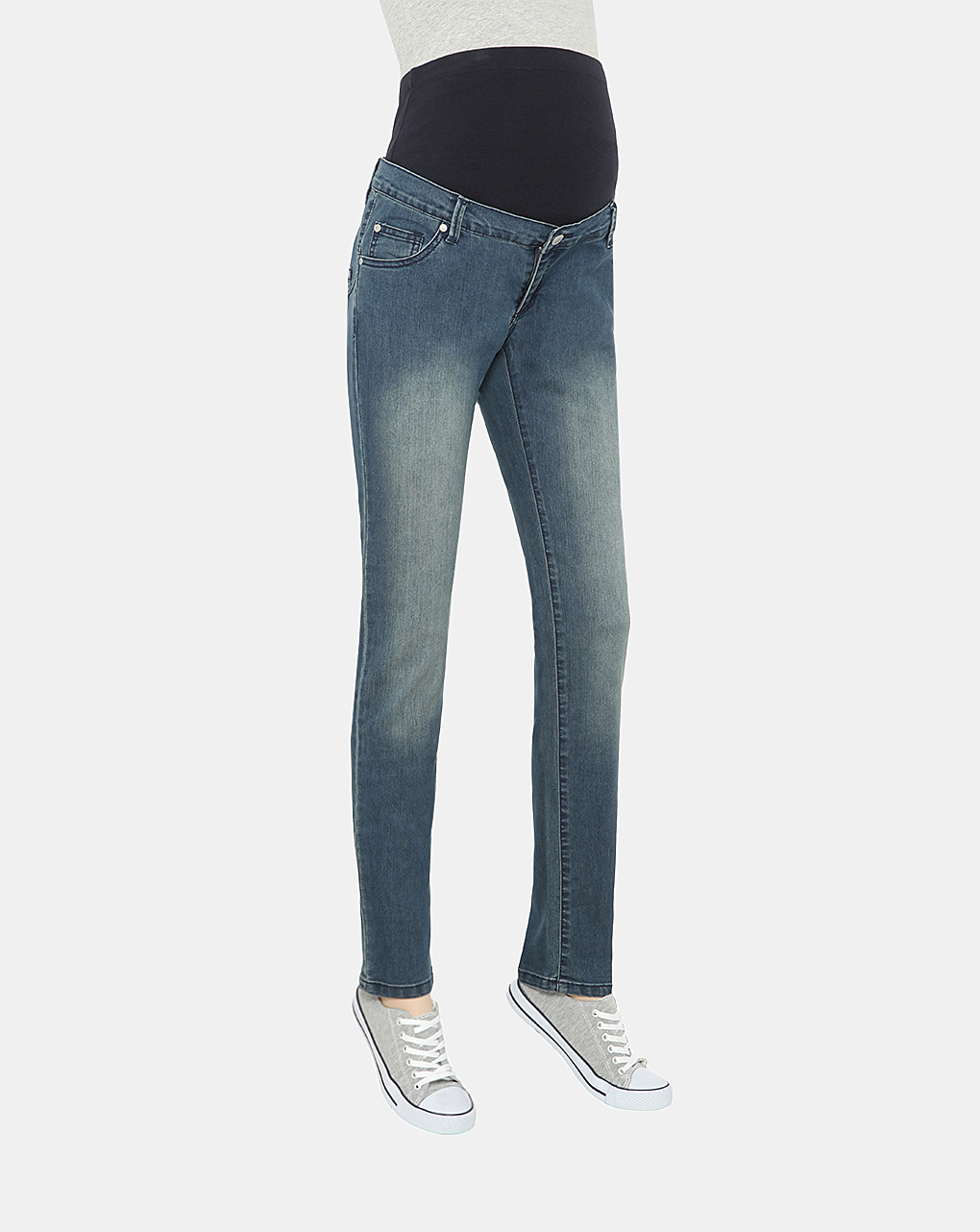 γυναικείο παντελόνι denim slim bottom up - Prénatal