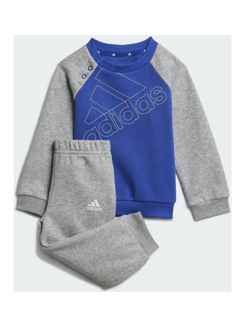Adidas σετ φόρμας essentials μπλε/γκρι για αγόρι gs4266 - Adidas