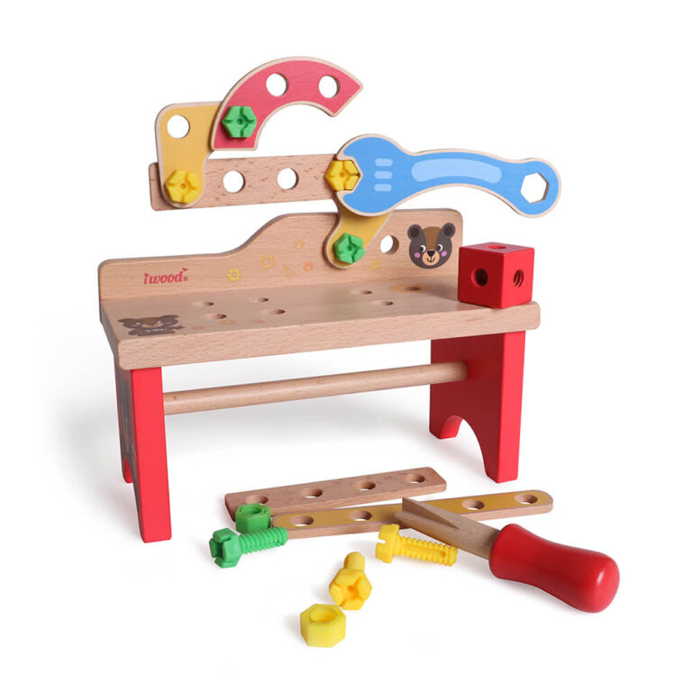 Iwood wooden toy workbench w13016 - iwood