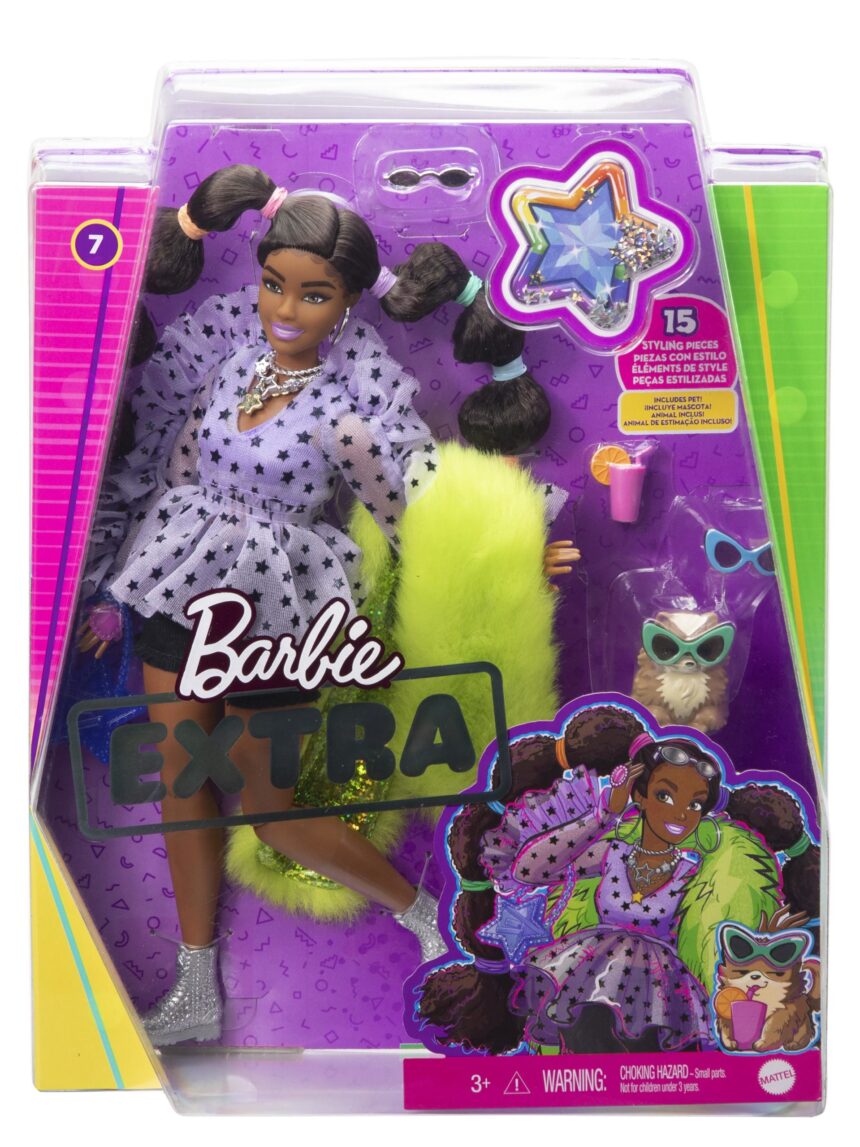 Barbie extra - bobble hair 7 gxf10 - BARBIE