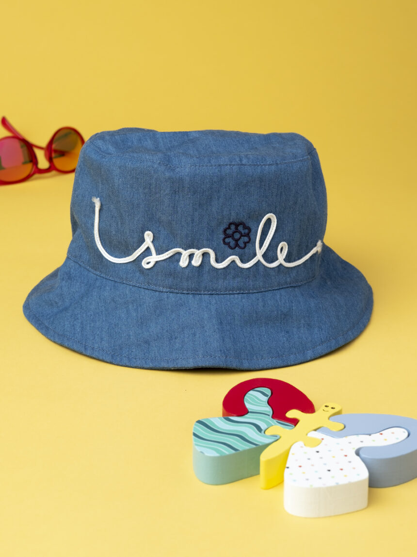 παιδικό καπέλο τζιν chambray για κορίτσι - Prénatal