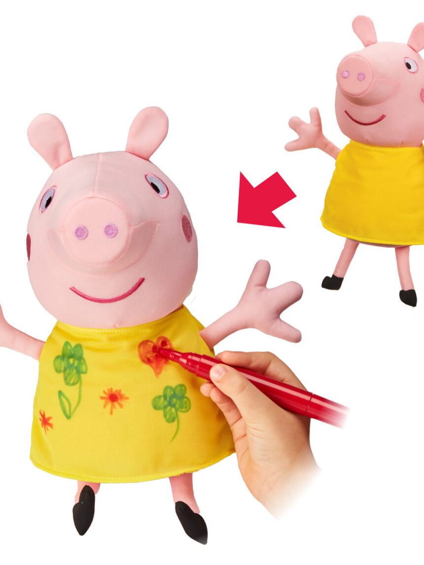 Peppa pig λούτρινο  πέππα ζωγράφισέ με pp003000 - Peppa Pig