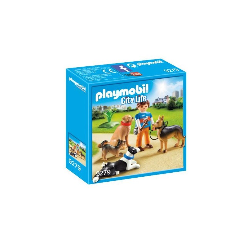 Playmobil city life εκπαιδευτής σκύλων - dog trainer 9279 - Playmobil, Playmobil City Life