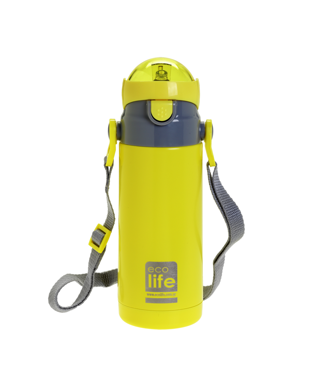 Ecolife kids θερμός κίτρινο 400ml