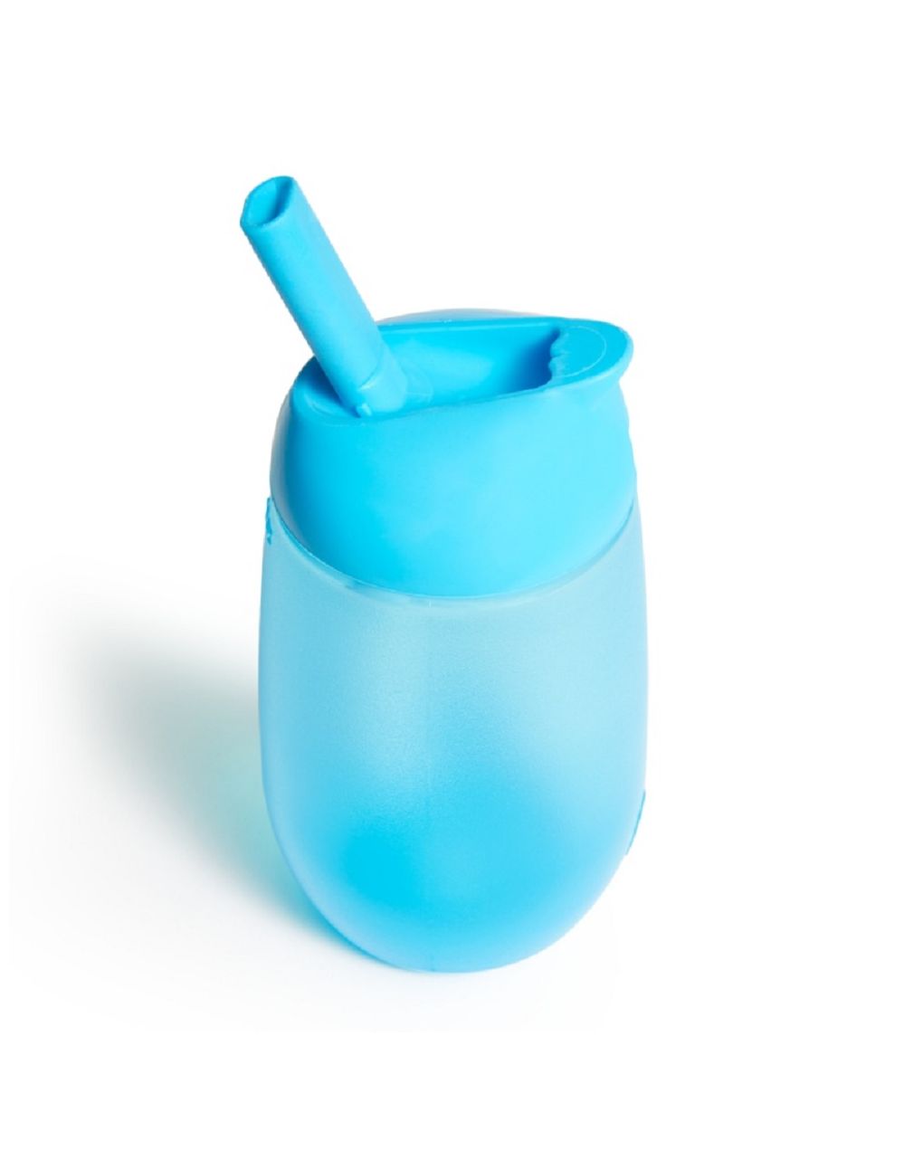 Munchkin εκπαιδευτικό ποτηράκι simple clean straw cup 12+ μηνών blue