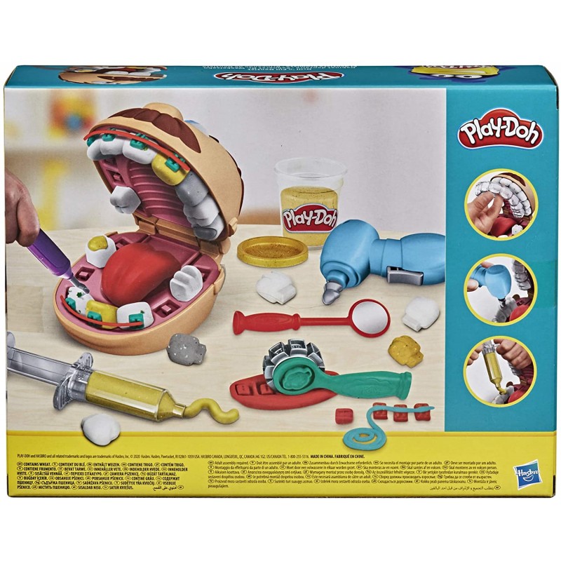 Play-doh drill n fill dentist οδοντίατρος f1259 - Play-Doh