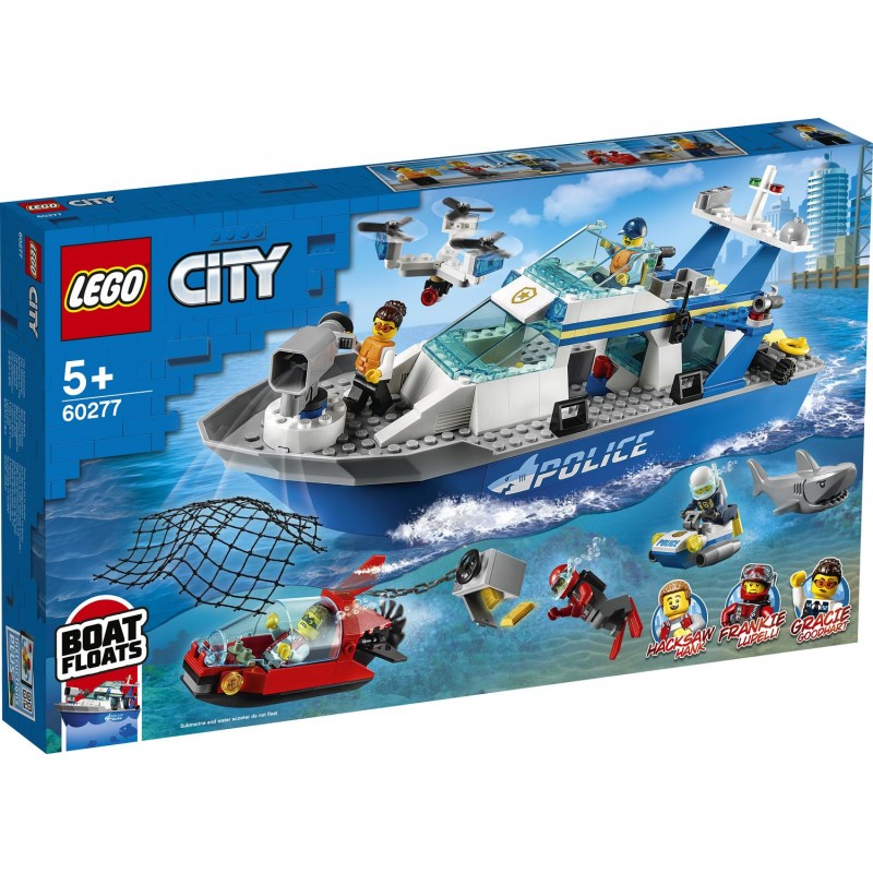 Lego city police patrol boat 60277 - Lego, Lego City