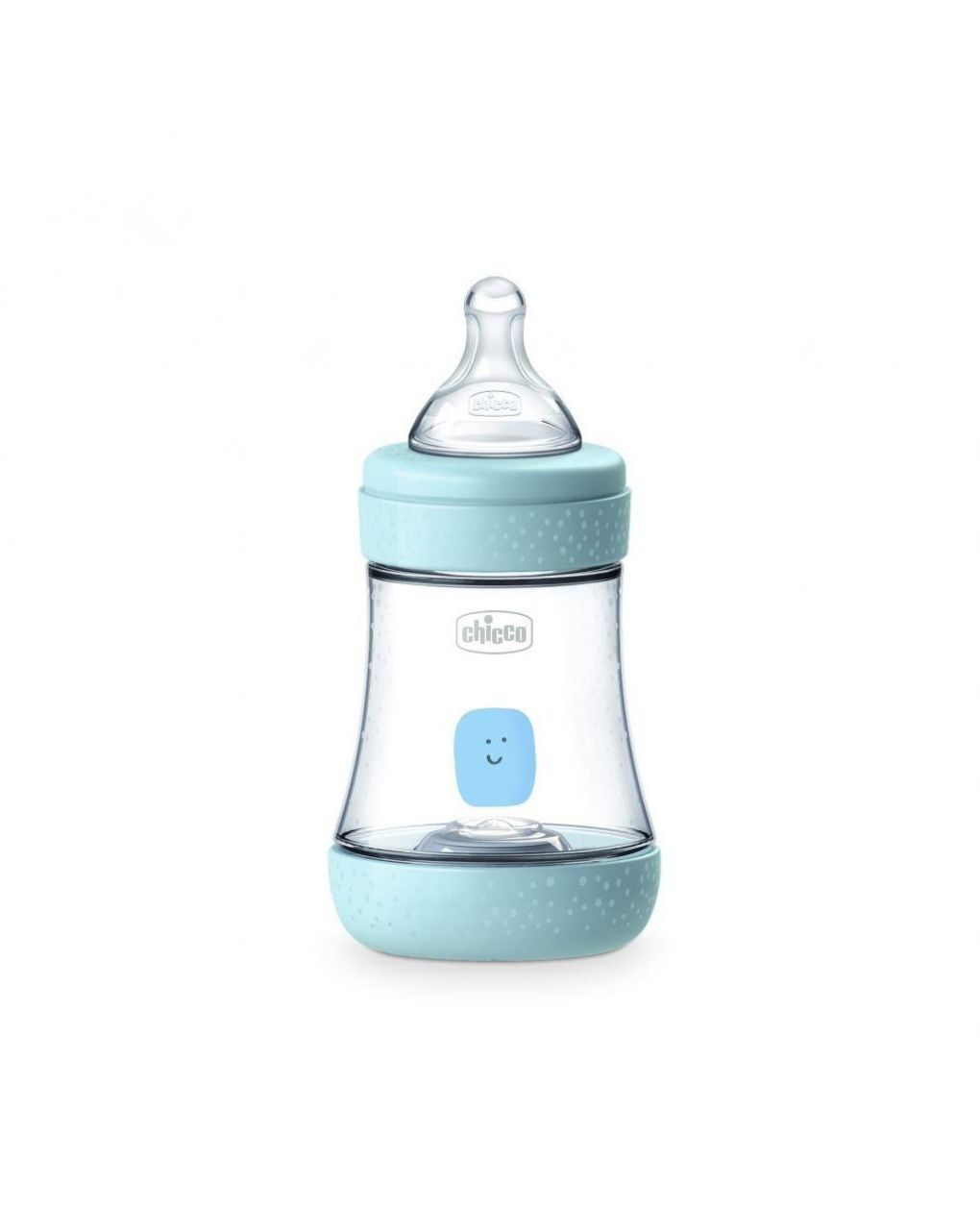 Chicco mπιμπερό πλαστικό perfect 5 150 ml-κανονική ροή σιέλ 0+