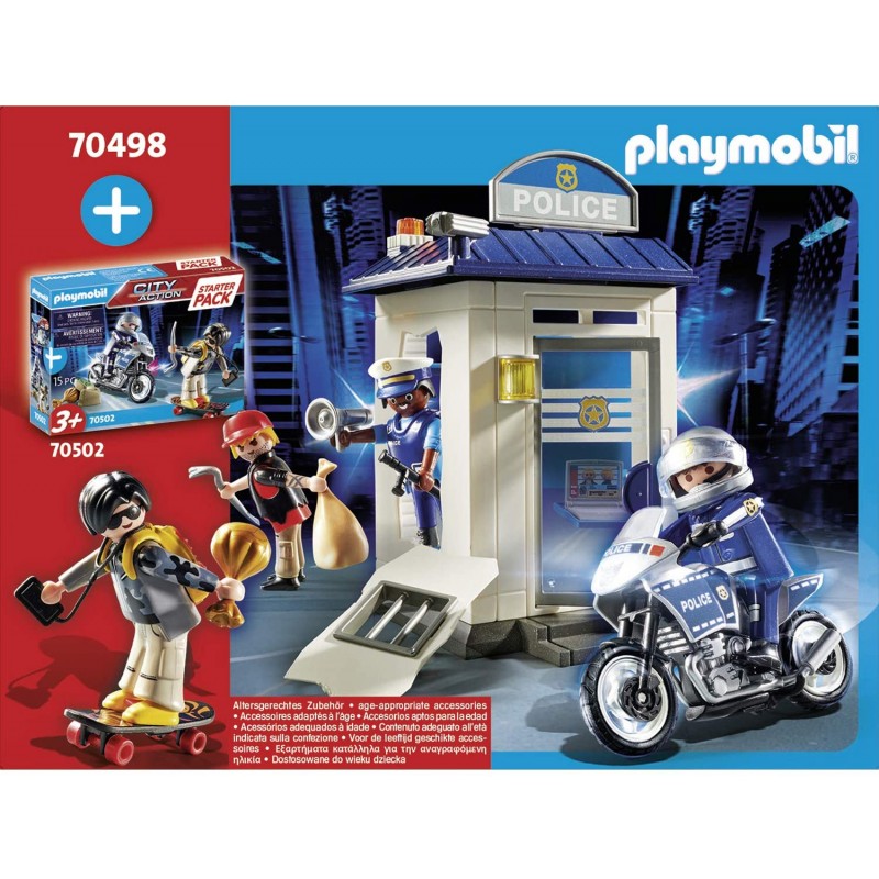 Playmobil starter pack αστυνομικό τμήμα 70498 - Playmobil, Playmobil City Action