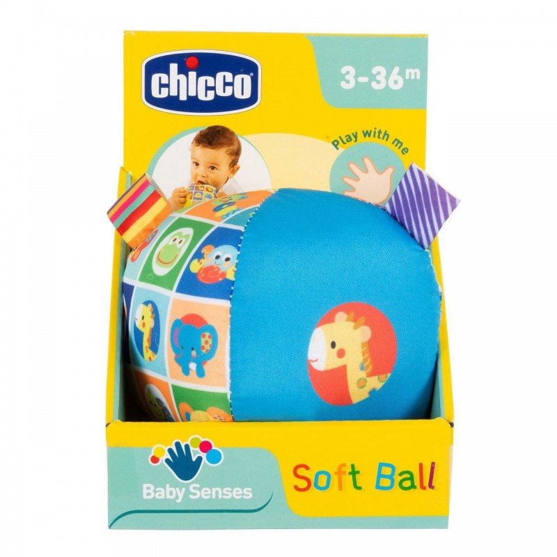 Chicco soft ball μαλακή μπαλίτσα 9,5 εκ. y03-10057-00 - Chicco