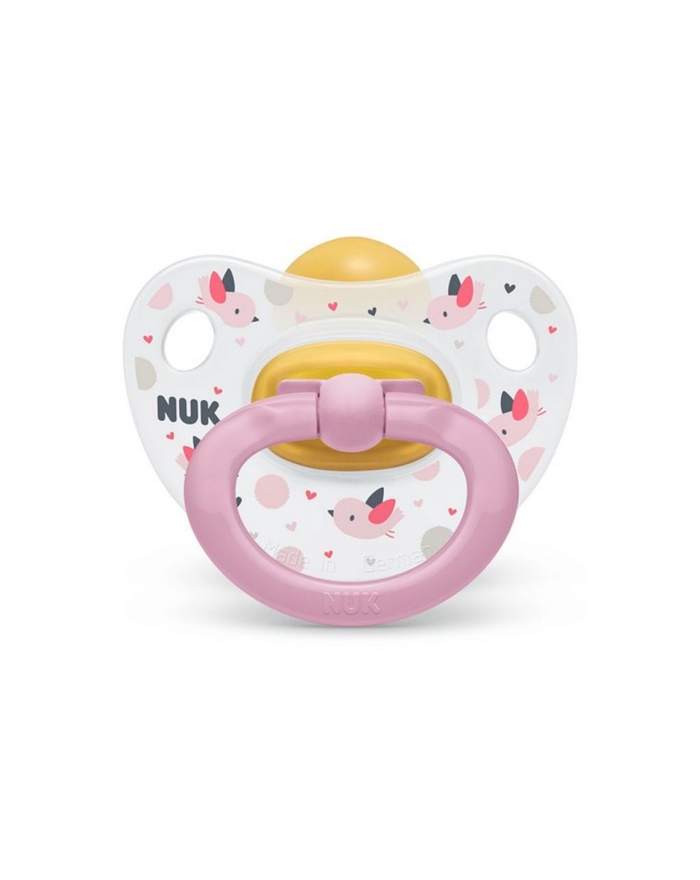 Nuk πιπίλα latex happy kids 6-18 μηνών 1 τεμ - Nuk