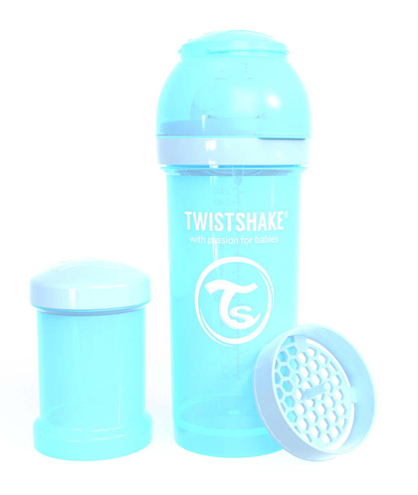 Twistshake μπιμπερό κατά των κολικών 260ml pastel blue - Twistshake