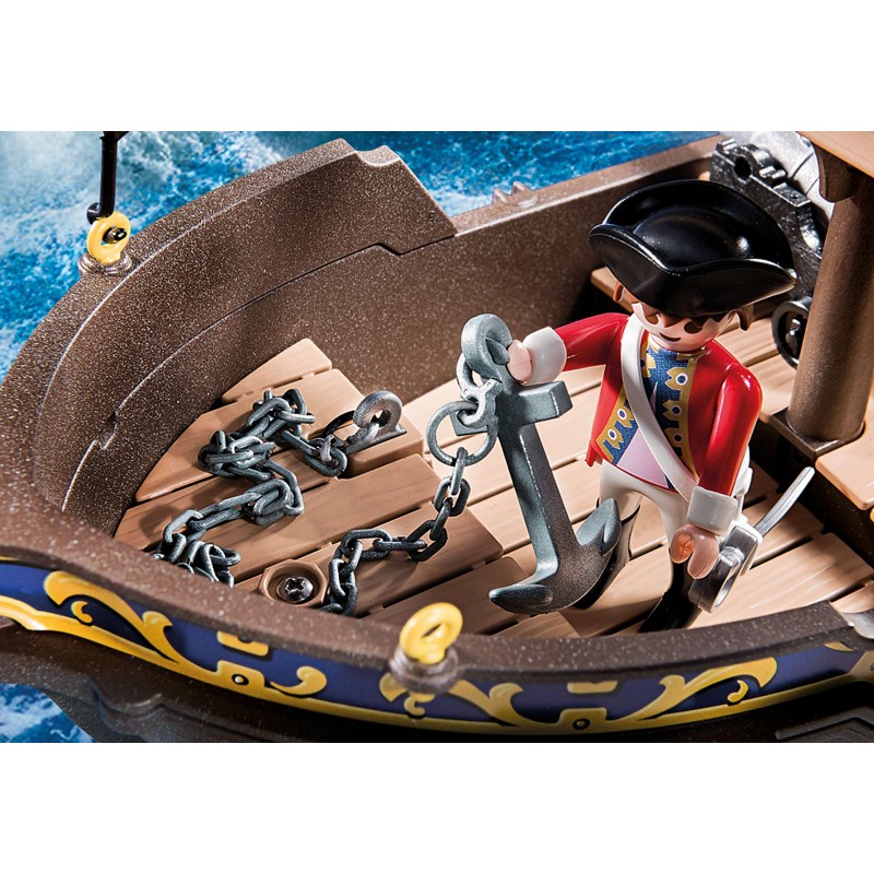 Playmobil pirates πλοιάριο λιμενοφυλάκων 70412 - Playmobil, Playmobil Pirates