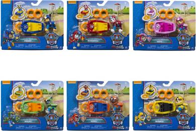 Paw patrol deluxe αξεσουάρ+κουταβάκι sea-6 σχέδια (pwp75000) - PAW PATROL