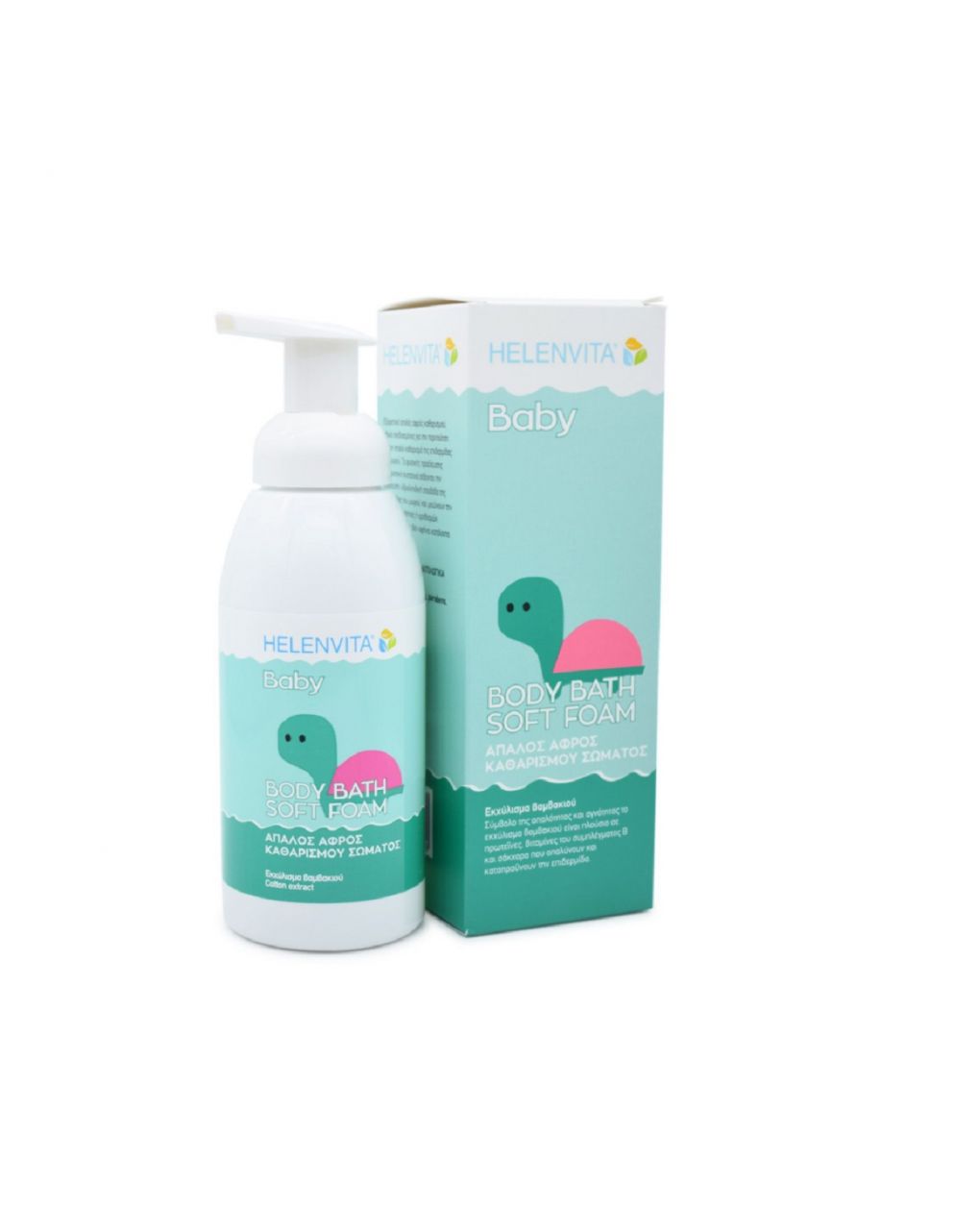 Helenvita αφρός καθαρισμού baby body bath soft foam 400 ml - Helenvita