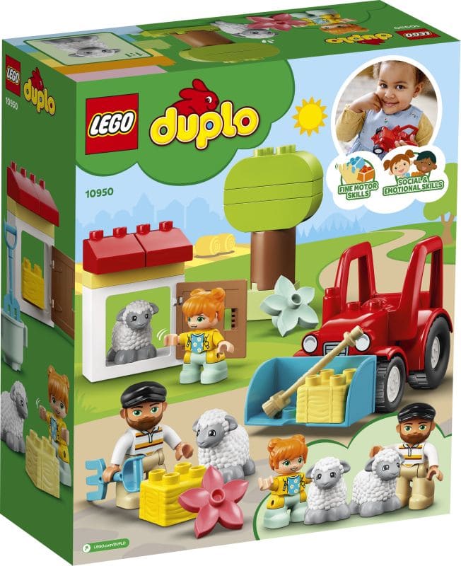 Lego duplo τρακτέρ και φροντίδα ζώων της φάρμας 10950 - Lego, LEGO DUPLO