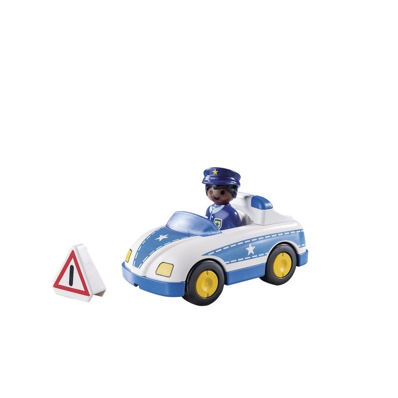 Playmobil 1.2.3 περιπολικό αστυνομίας 9384 - Playmobil, Playmobil 1.2.3