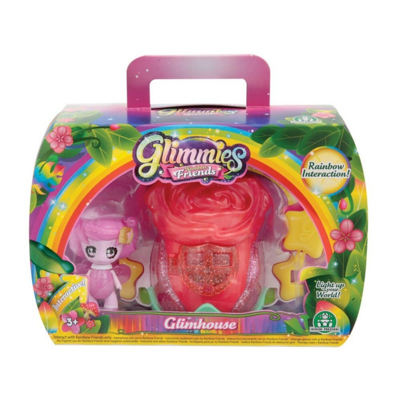 Glimmies rainbow friends glimhouse and doll - 6 designs gln04000 - Glimmies