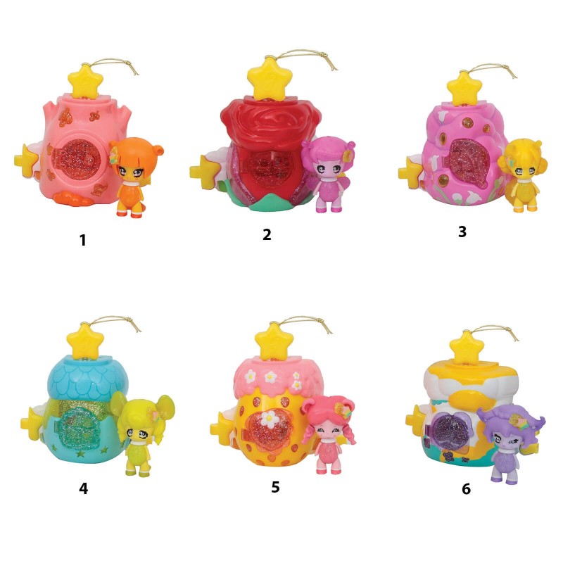 Glimmies rainbow friends glimhouse and doll - 6 designs gln04000 - Glimmies