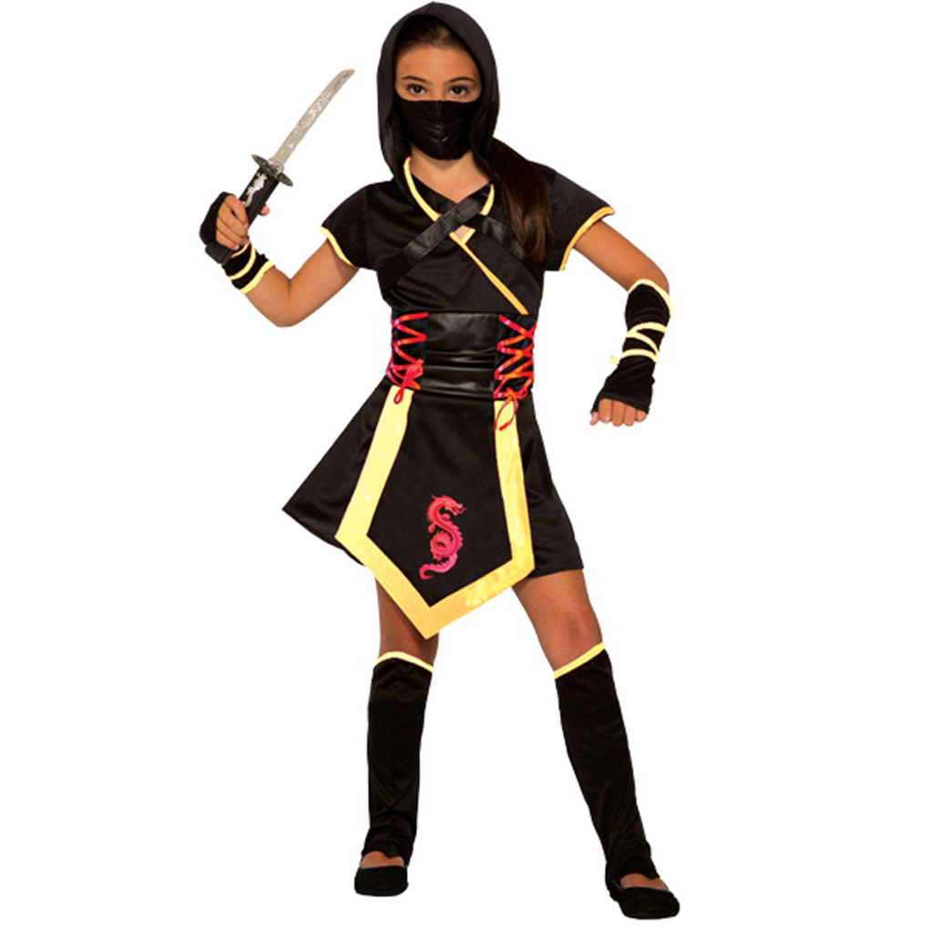 αποκριάτικη στολή ninja girl 6 ετών