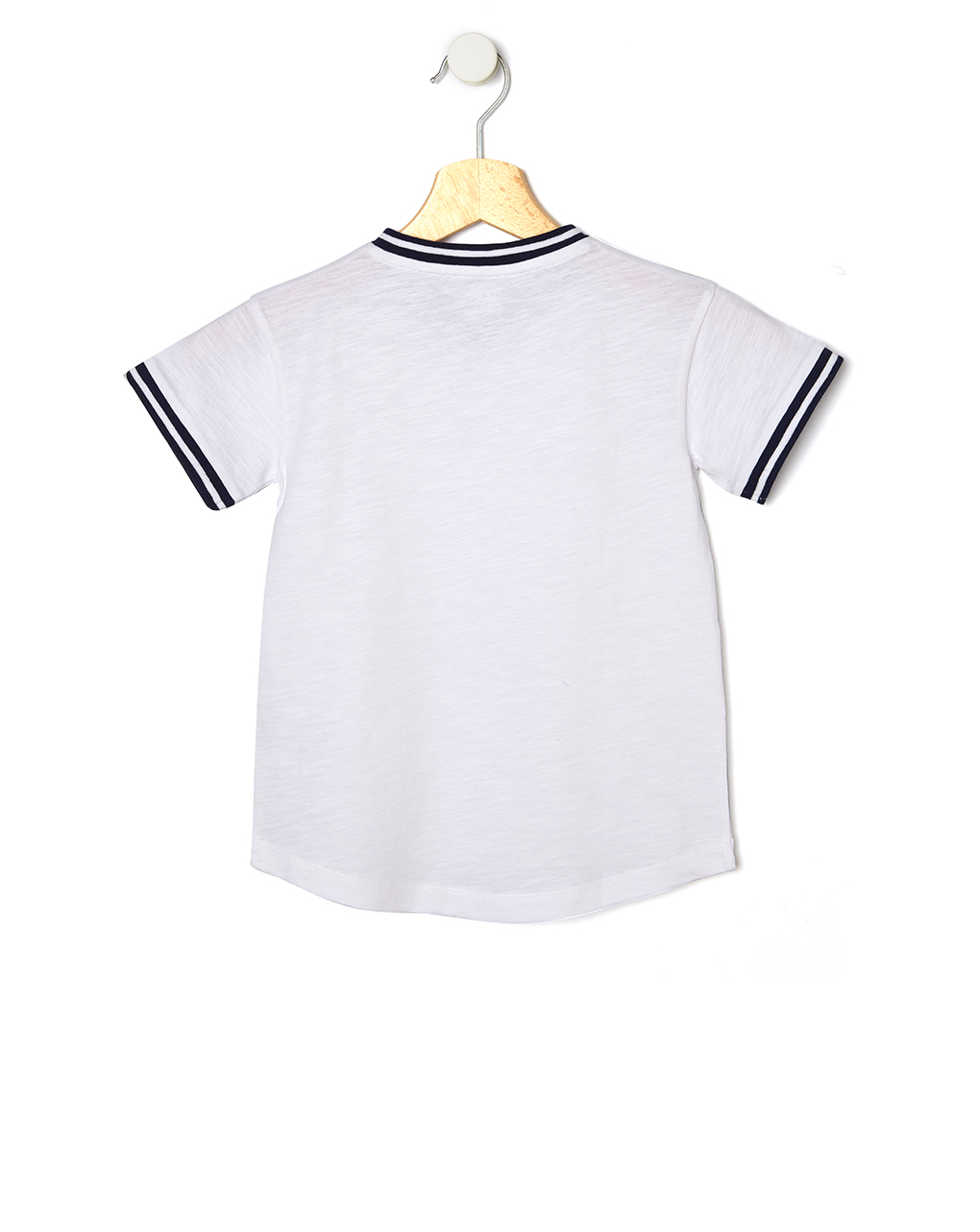 T-shirt basic λευκό για αγόρι - Prénatal