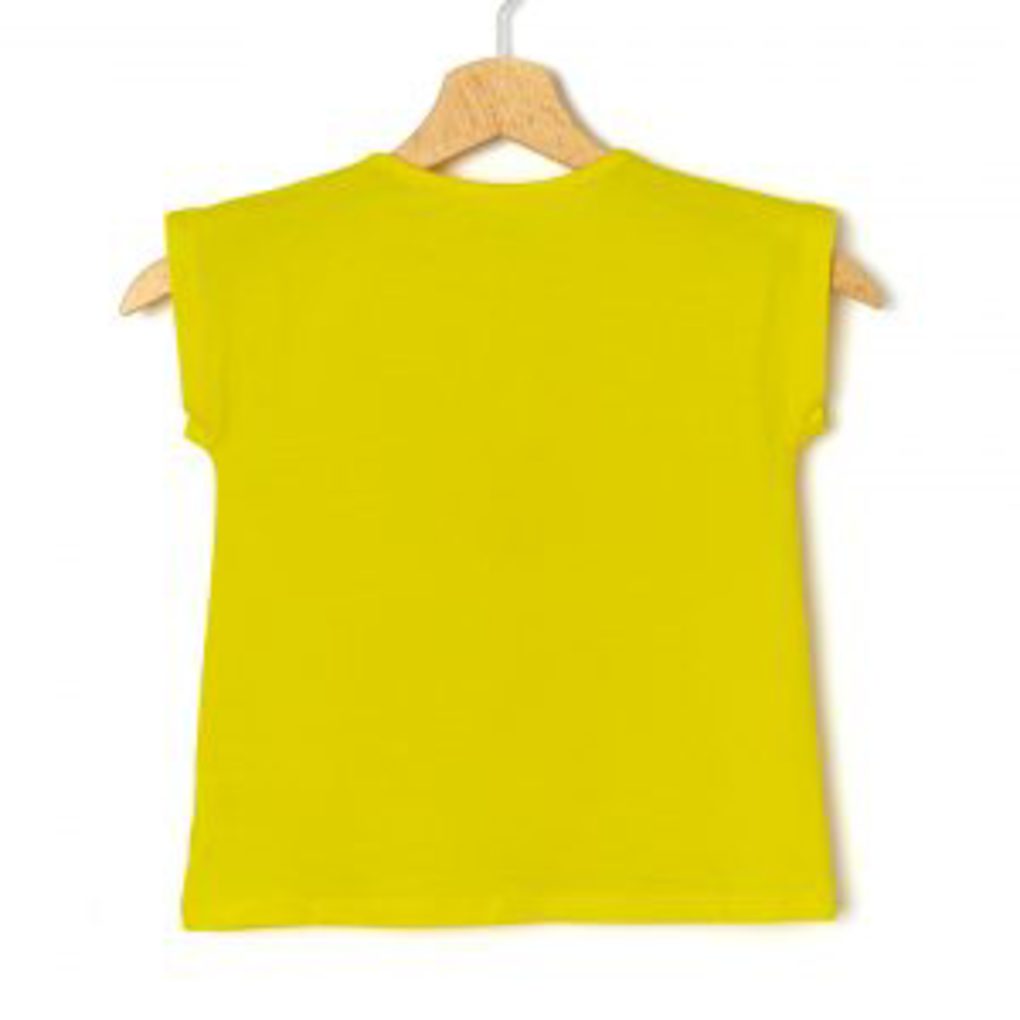 T-shirt jersey κίτρινο με μαργαρίτες μεγ.8-9/9-10 ετών για κορίτσι - Prénatal