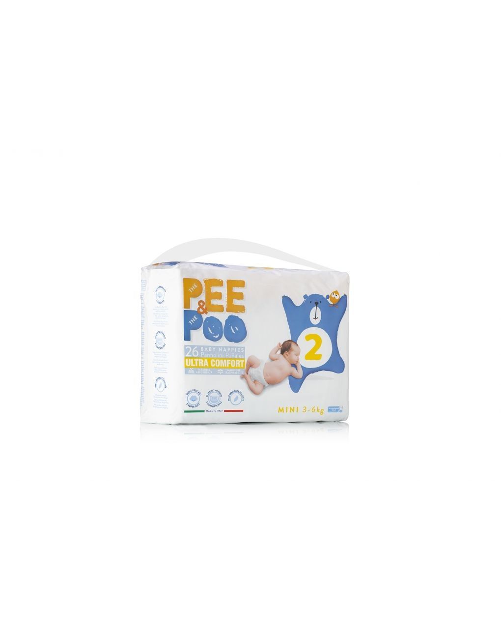 Pee&poo – πάνες μέγεθος mini 26 τμχ - The Pee & The Poo