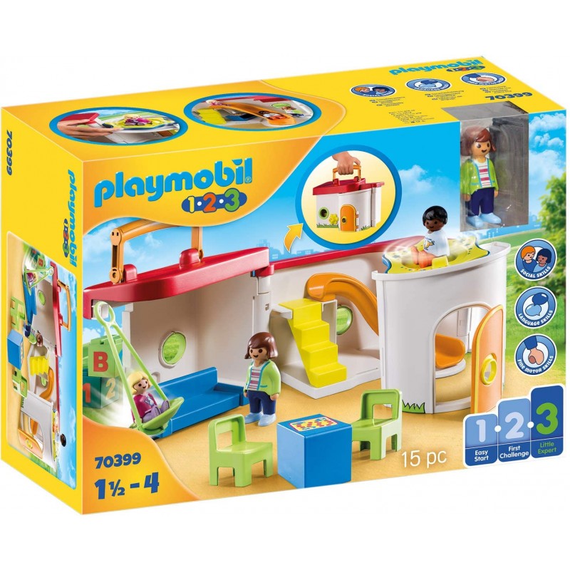 Playmobil 1.2.3 παιδικός σταθμός - βαλιτσάκι 70399 - Playmobil, Playmobil 1.2.3