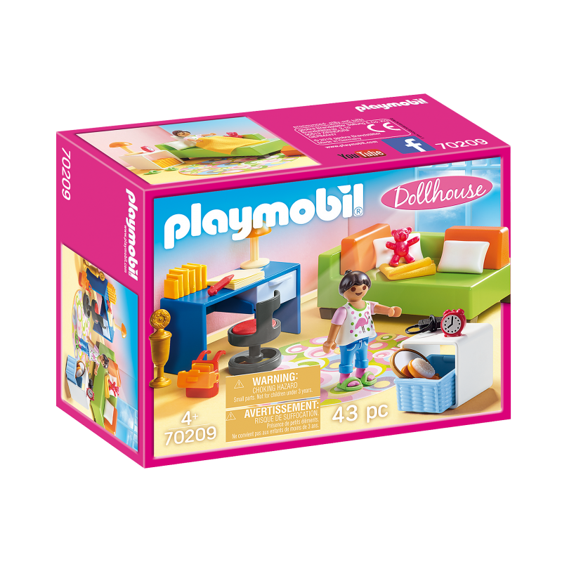 Playmobil dollhouse εφηβικό δωμάτιο 70209