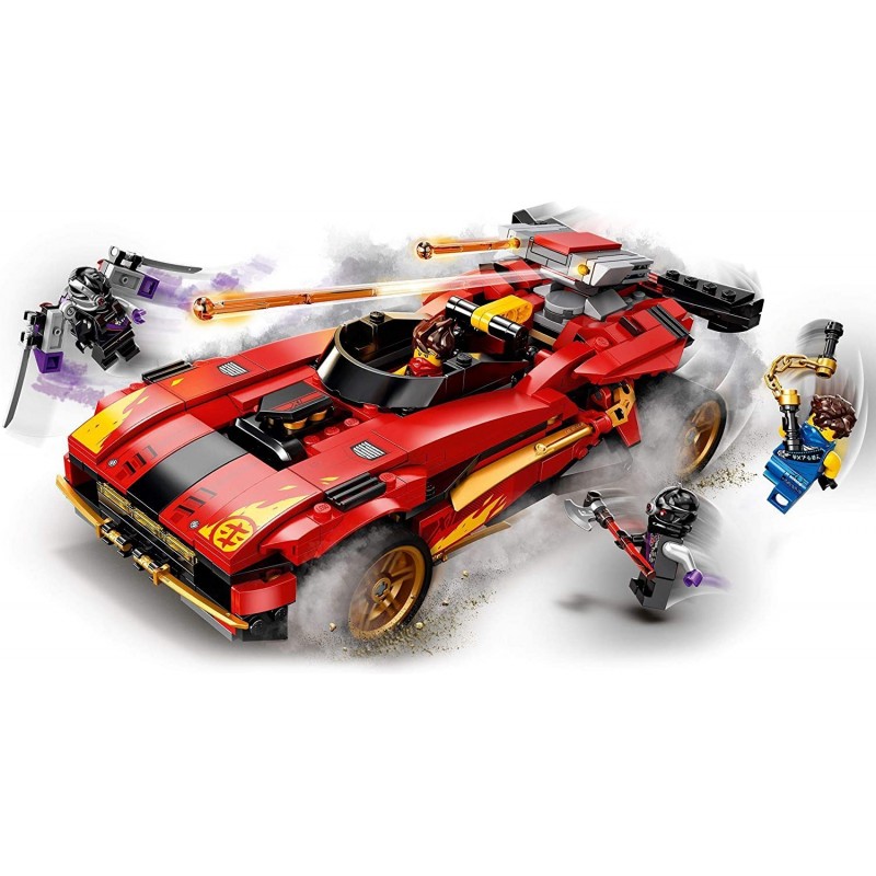 Lego ninjago legacy x-1 ninja charger ninja car εφόρμηση x-1 νίντζα 71737 - Lego, Lego Ninjago