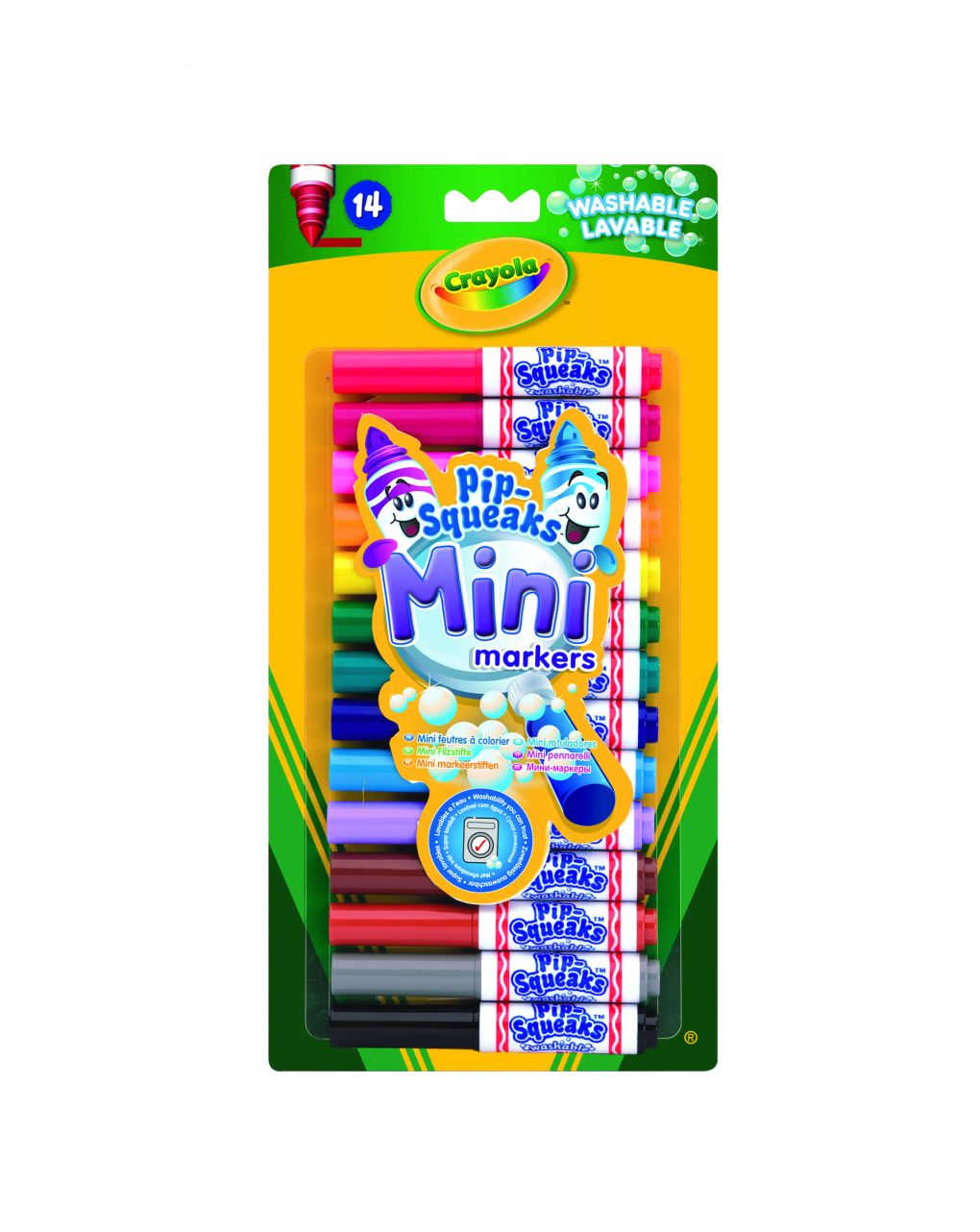 Crayola - 14 mini μαρκαδόροι