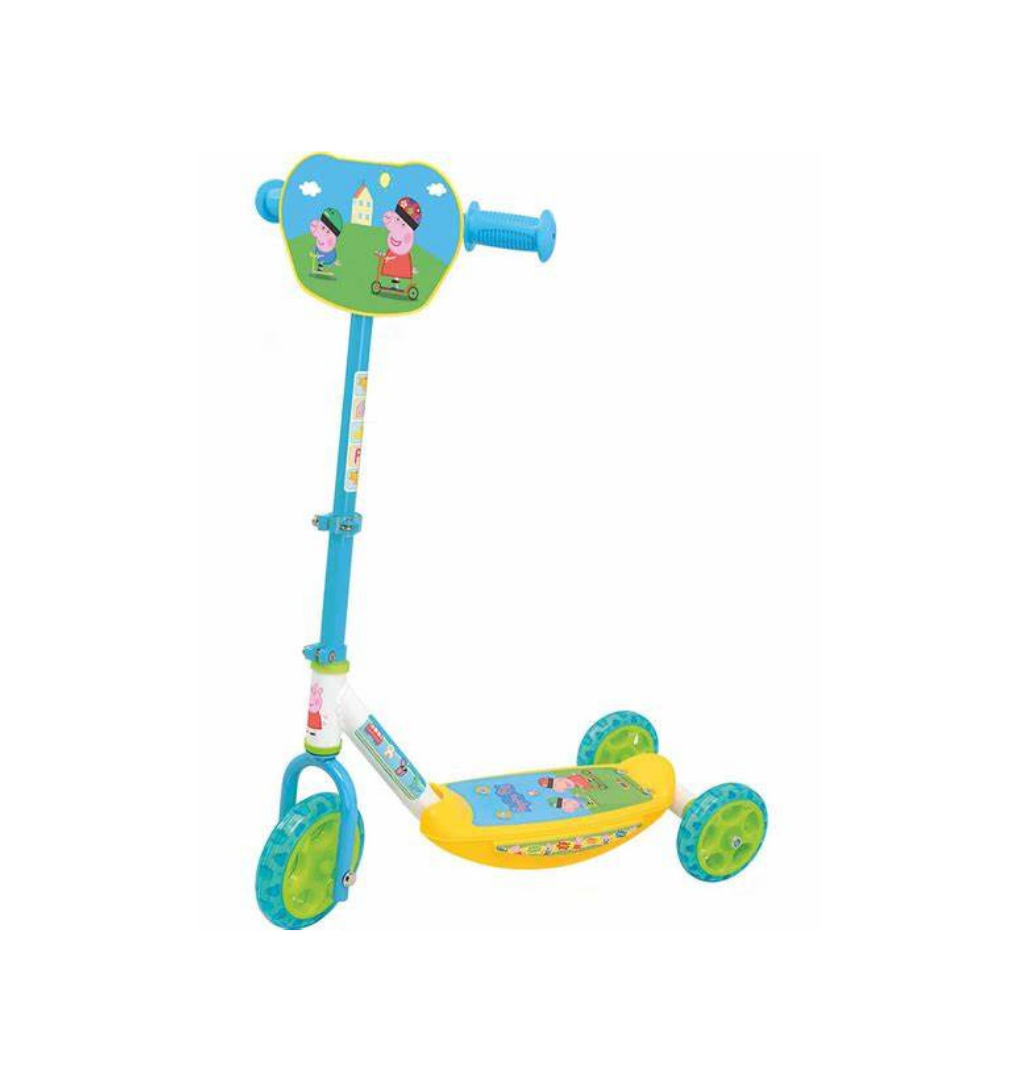 Smoby πατίνι scooter τρίτροχο peppa pig 7600750148 - Smoby