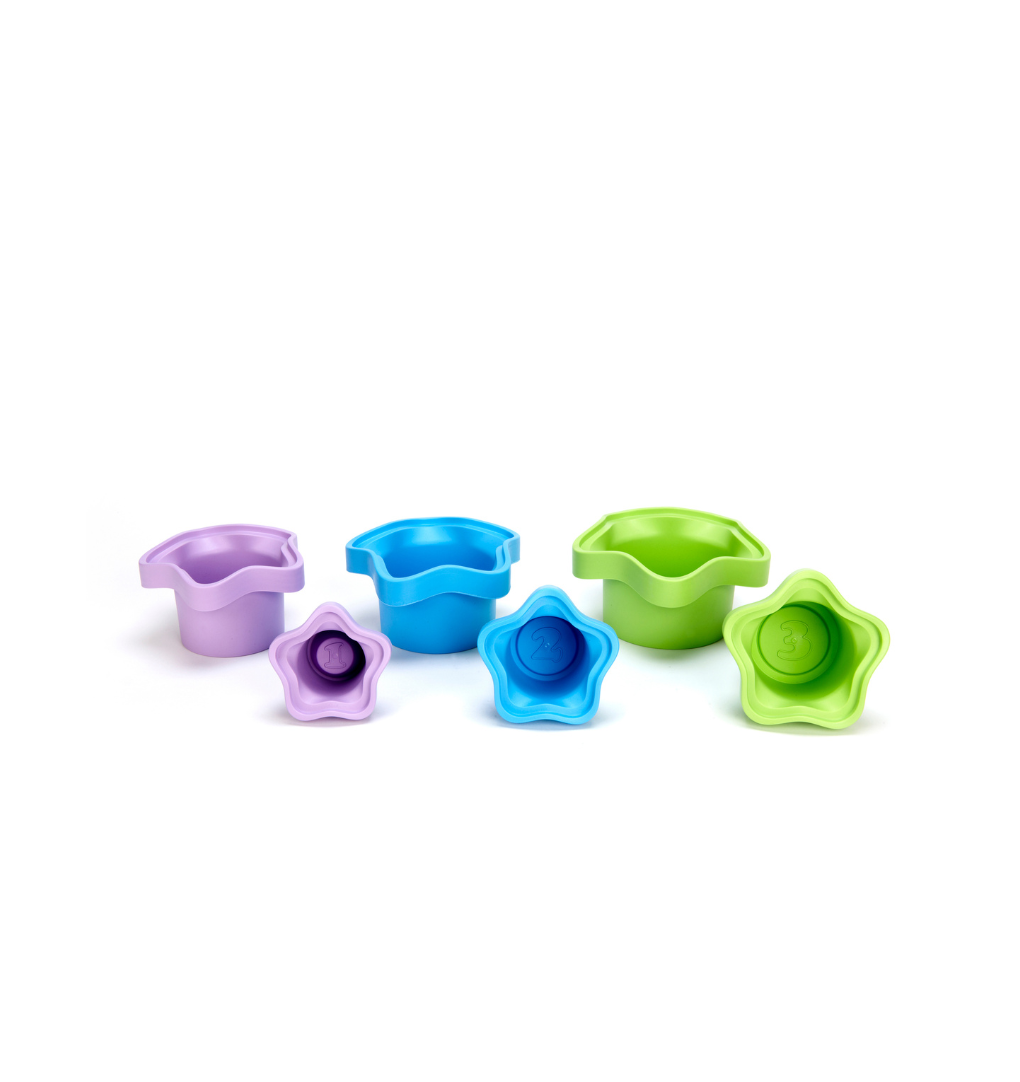 Green toys: κύπελλα αστεράκια stca-8586 - Green Toys