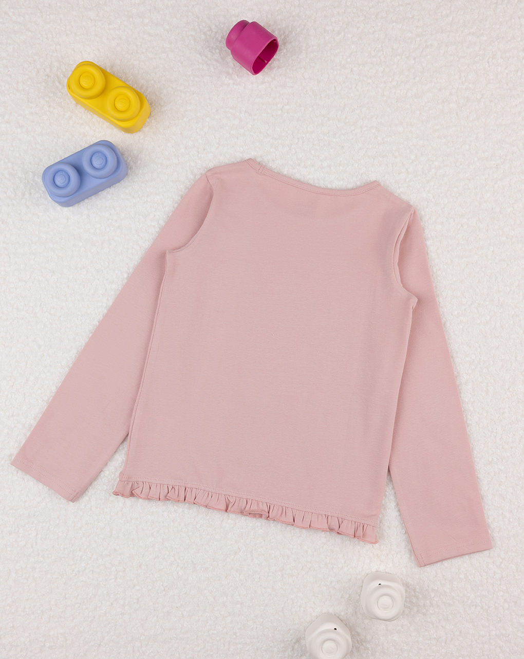 παιδική μπλούζα ροζ με σκυλάκι για κορίτσι - Prénatal