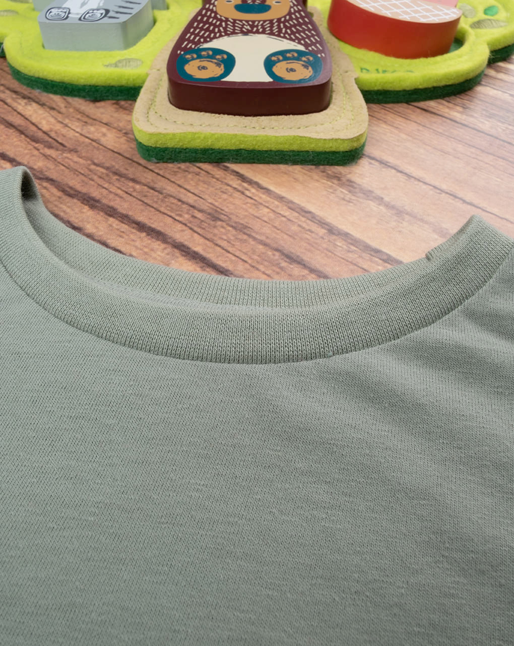 παιδική μπλούζα χακί για αγόρι - Prénatal
