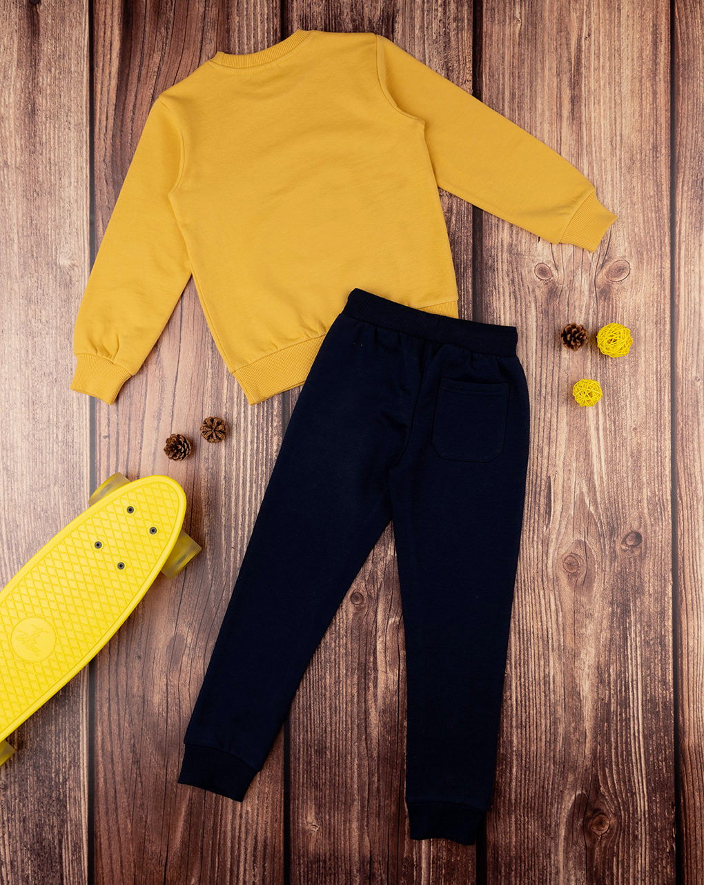 παιδικό σετ μπλούζα φούτερ και φόρμα για αγόρι 702169 - Prénatal