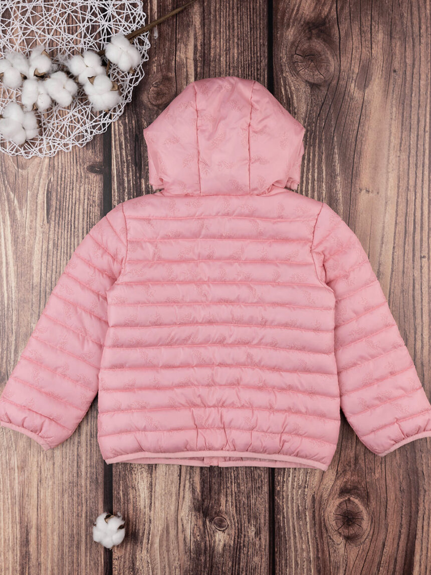 παιδικό μπουφάν ροζ με μονόκερους για κορίτσι - Prénatal