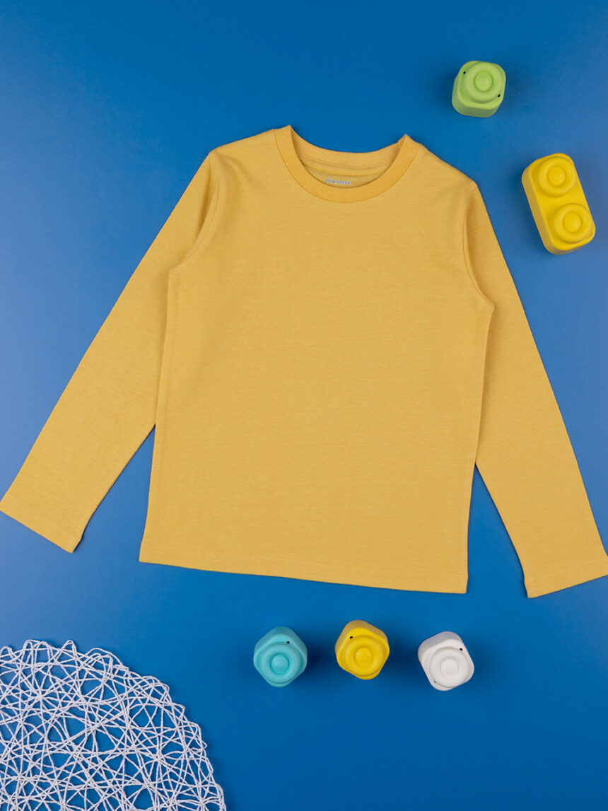 παιδική μπλούζα κίτρινη για αγόρι - Prénatal