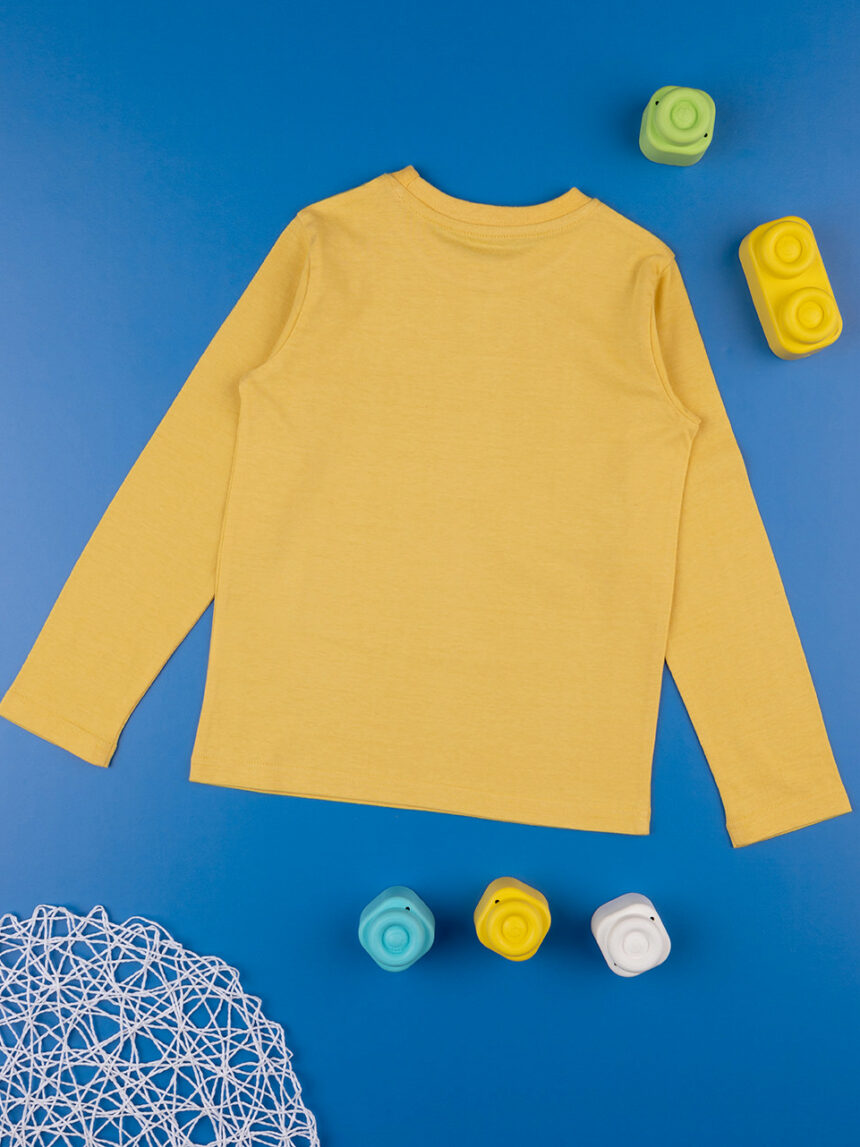 παιδική μπλούζα κίτρινη για αγόρι - Prénatal