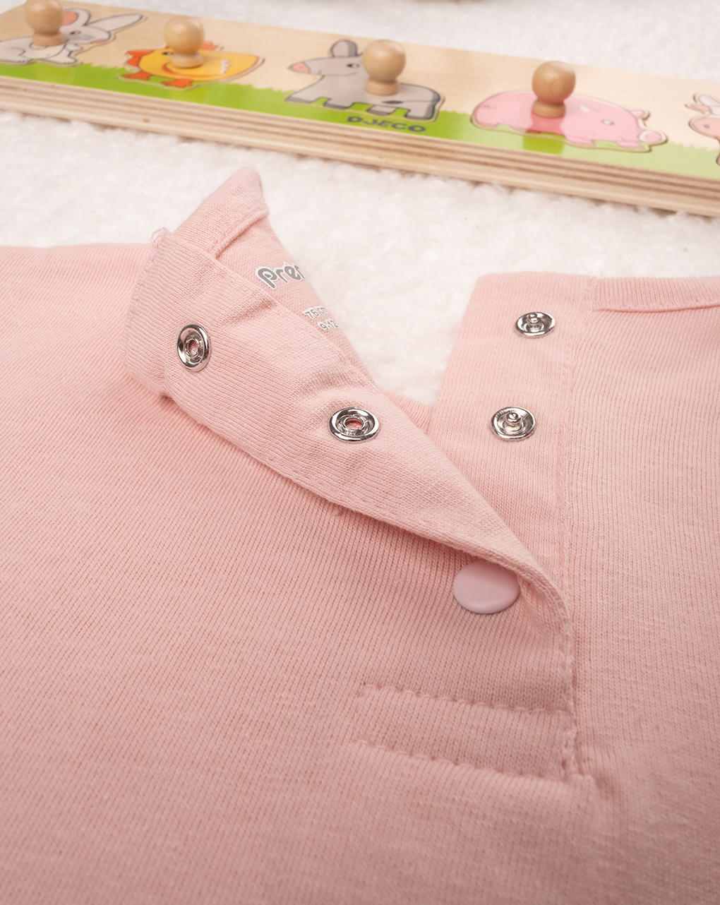 βρεφική μπλούζα ροζ για κορίτσι - Prénatal