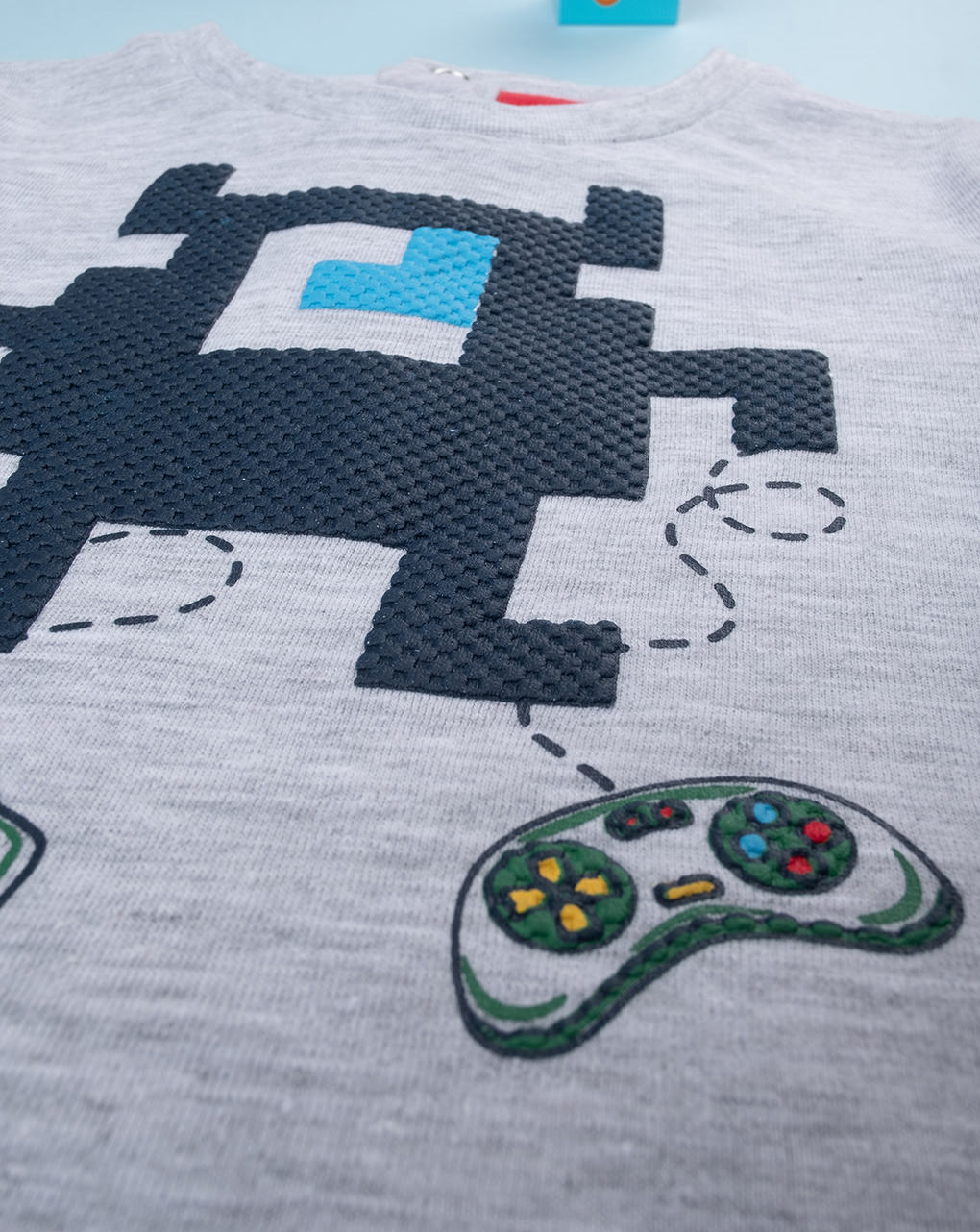 βρεφική μπλούζα με βιντεοπαιχνίδια για αγόρι - Prénatal