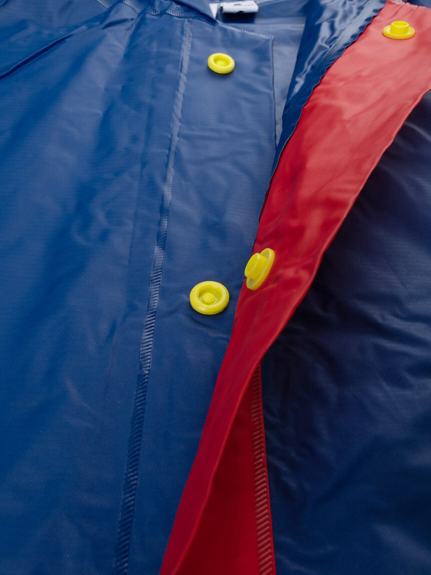 παιδικό αδιάβροχο μπλε με τον spiderman για αγόρι - Prénatal